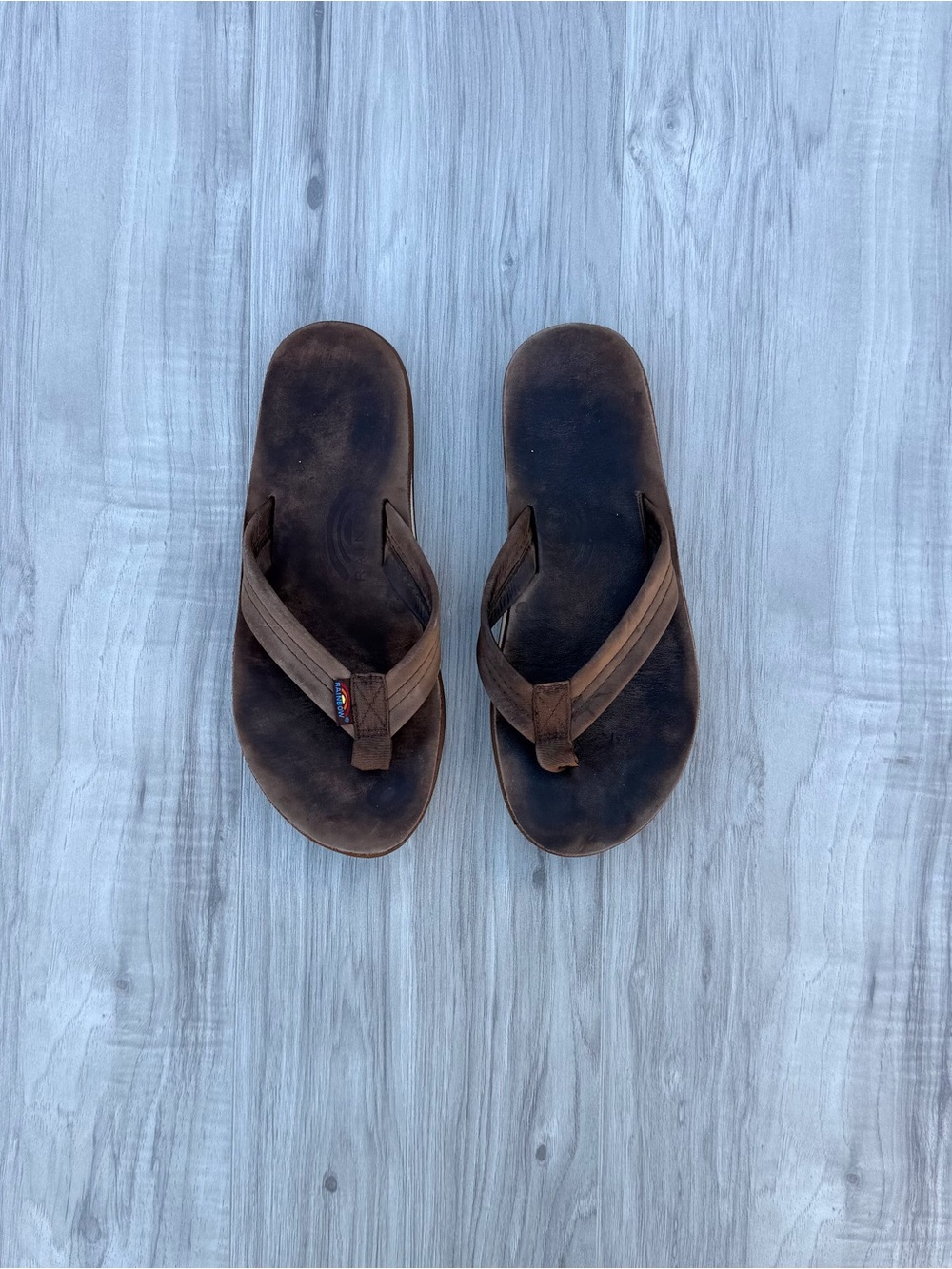 Rainbow Luxury Leather - Single Layer Arch Support